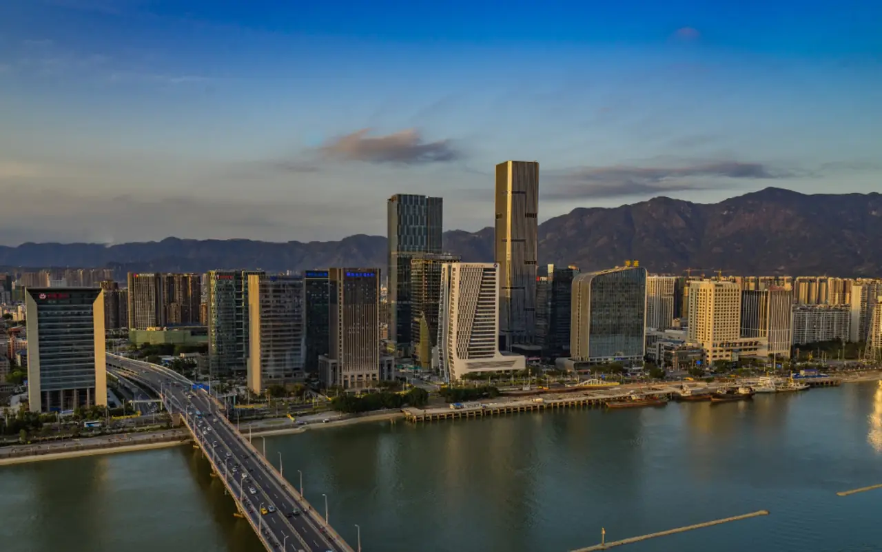 福州闽江城市景观